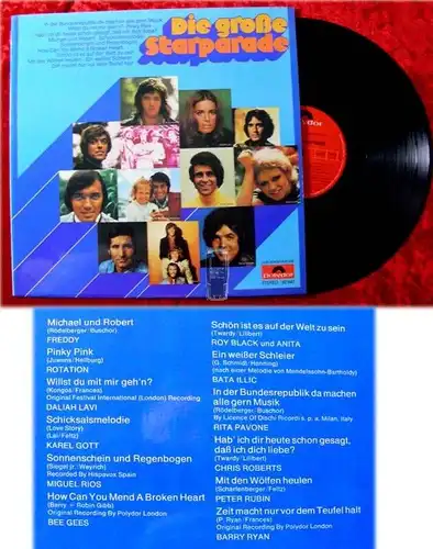 LP Grosse Polydor Starparade 1972 (Clubsonderauflage)