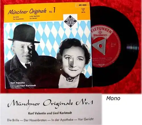 EP Karl Valentin & Liesl Karlstadt: Mnchner Originale1