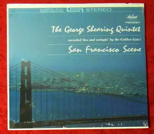 LP George Shearing Quintet: San Francisco Scene (Capitol ST 1715) US