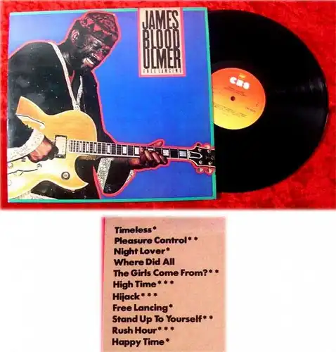 LP James Blood Ulmer Free Lancing 1981