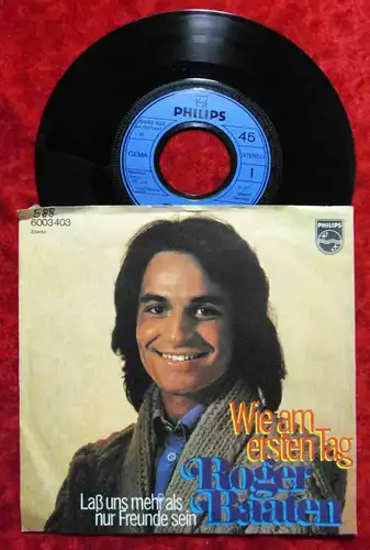 Single Roger Baaten: Wie am ersten Tag (Philips 6003 403) D 1974