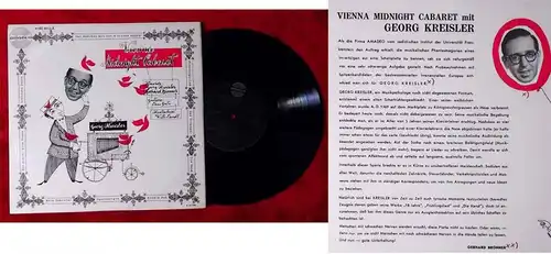 25cm LP Vienna Midnight Cabaret mit Georg Kreisler (Amadeo AVRS 8012 X) A