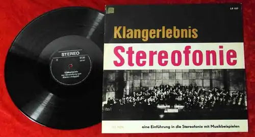 LP Klangerlebnis Stereofonie - Einführung mit Musikbeispielen - DDR 1968