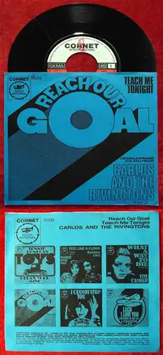Single Carlos And The Rivingtons: Reach Our Goal (Cornet 5005) D