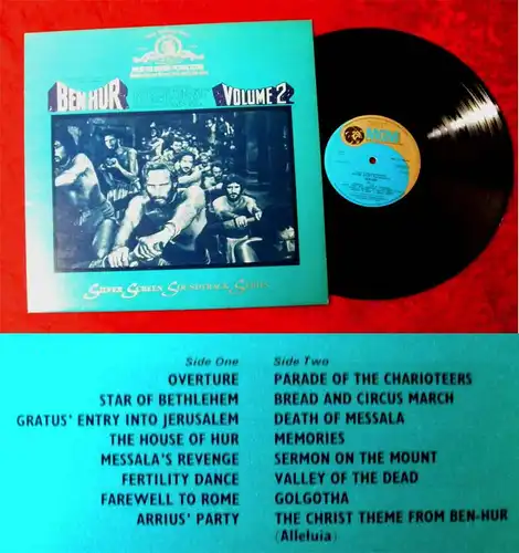 LP Miklos Rozsa: Ben Hur Vol. 2 (MGM 2353 075  Select) UK