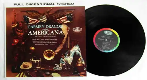 LP Carmen Dragon Conducts Americana (Capitol SP 8523) US
