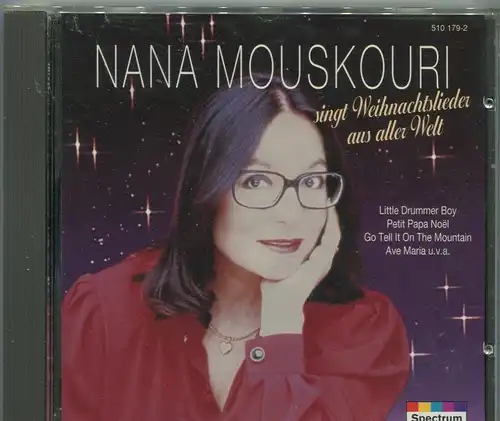 CD Nana Mouskouri singt Weihnachtslieder aus aller Welt (Spectrum)