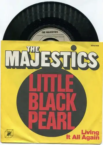 Single Majestics: Little Black Pearl (Cube 2016 068) D 1974