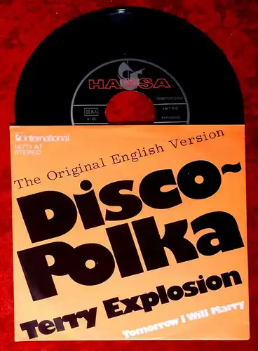 Single Terry Explosion: Disco Polka (Hansa 16 771 AT) D