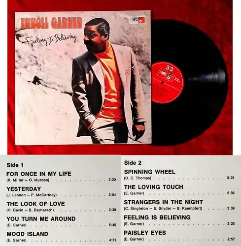 LP Erroll Garner: Feeling is Believing ((MPS CRM 753) D