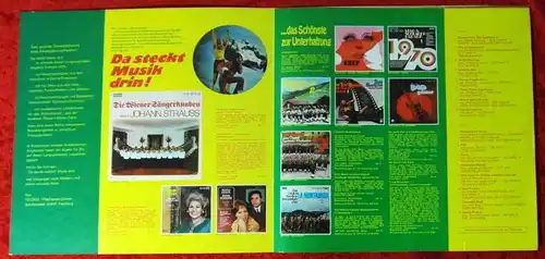 LP Da steckt Musik drin Teldec 1970 Hildegard Knef Robert Last Belafonte usw...
