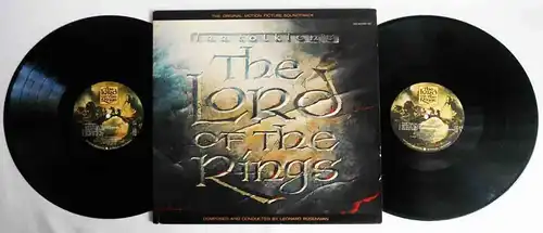 2LP The Lord Of The Rings - Soundtrack - Leonard Rosenman (Fantasy LOR-1) 1978