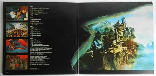 2LP The Lord Of The Rings - Soundtrack - Leonard Rosenman (Fantasy LOR-1) 1978