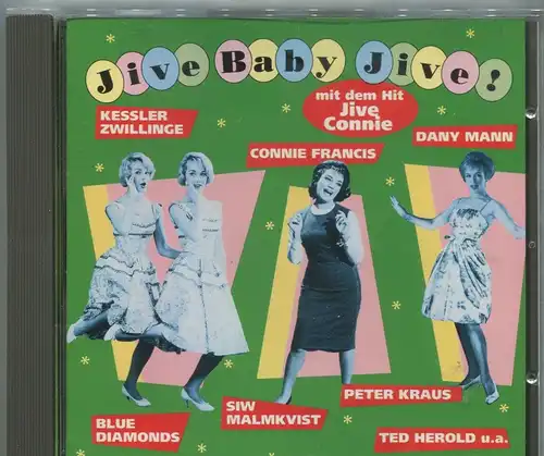 CD Jive Baby Jive feat Connie Francis Kessler Zwillinge Dany Mann (Polyphon)