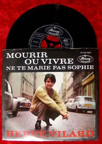 Single Herve Vilard Mourir ou Vivre