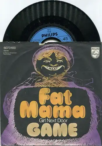 Single Game: Fat Mama (Philips 6073 100) D 1971