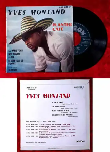 EP Yves Montand: Planter Café (Odeon MOE 2153) F