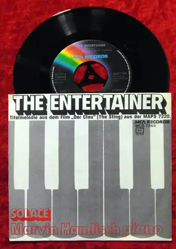 Single Marvin Hamlisch: The Entertainer (MCA 7265) D 1974