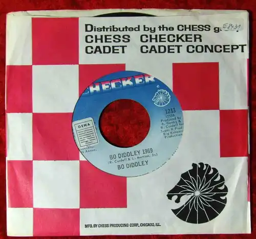 Single Bo Diddley: Bo Diddley 1969 (Chess 1213) US