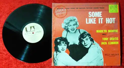 LP Some Like It Hot - Soundtrack Billy Wilder - Marilyn Monroe Tony Curtis (US)