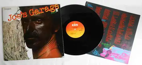 LP Frank Zappa: Joe´s Garage (CBS 86101) mit Beilage NL 1979