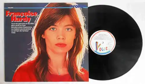 LP Francoise Hardy: Profile (Teldec Vogue 624274 AL) D 