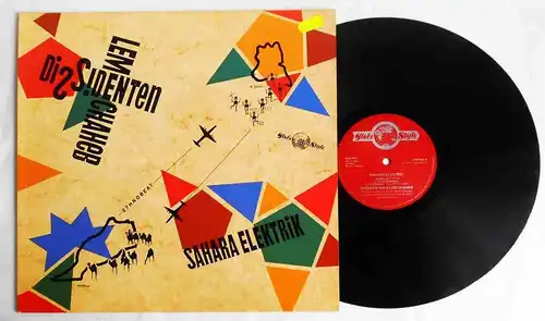 LP LP Dissidenten & Lem Chaheb: Sahara Electrik (Globestyle ORB 004) EEC 1985
