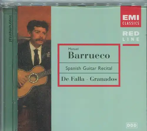 CD Manuel Barrueco: Spanish Guitar Recital (EMI) 1997