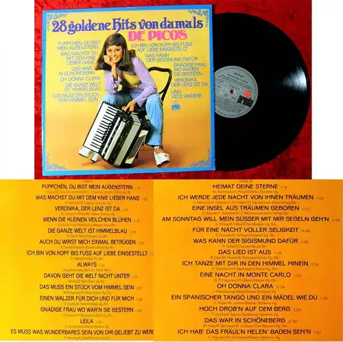 LP Picos: 28 goldene Hits von damals (Ariola 25 178 XAT) D