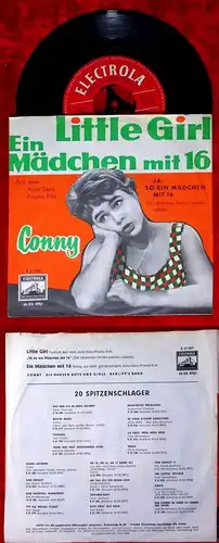 Single Conny: Little Girl / Ein Mädchen mit 16 (Electrola E 21 257) D 1960