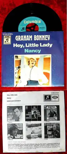 Single Graham Bonney: Hey little Lady (Columbia 1C 006-04 187) D 1969