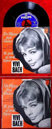 Single Vivi Bach: Mi scusi, mi scusi, Signor (Philips 345 245 PF) D 1961
