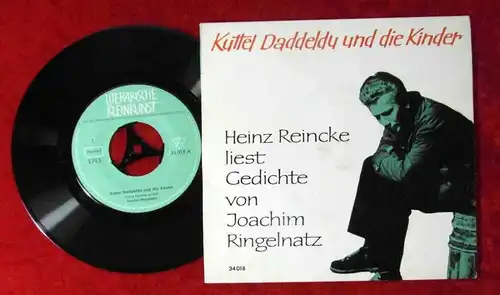 EP Heinz Reincke: Kuttel Daddeldu und die Kinder (Ringelnatz) (DGG 34 018) D 63