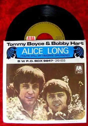 Single Tommy Boyce & Bobby Hart Alice Long