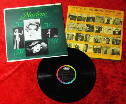 LP Marlene Dietrich: Marlene - Songs In German (Capitol ST 10397) US