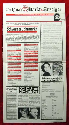 LP Schwarzer Jahrmarkt - Revue der Stunde Null mit Erik Ode (Philips) D 1974