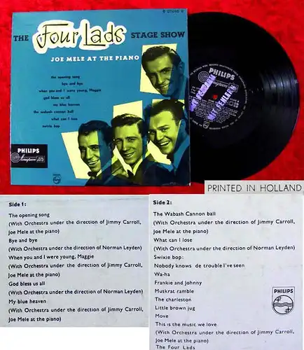 25cm LP Four Lads: Stage Show