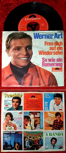 Single Werner Art: Freu Dich auf ein Wiedersehn (Polydor 52 868) D 1967