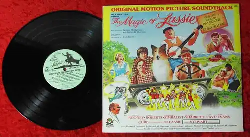 LP The Magic of Lassie Irwin Kostal feat Pat & Debbie Boone (Peter Pan 155) US