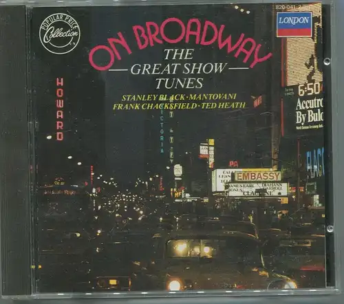 CD On Broadway - Great Show Tunes (Decca) feat Stanley Black Ted Heath...