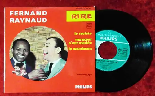 EP Fernand Raynaud: La Raciste + 2 (Philips 422 974 BE) F