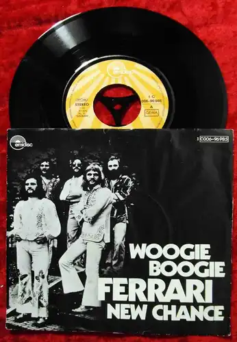 Single Ferrari: Woogie Boogie (Emidisc 1C 006-96 985) D 1975
