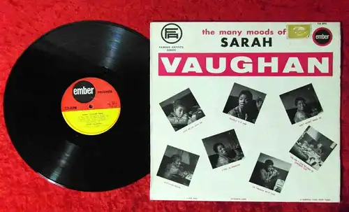 LP Sarah Vaughan: The Many Moods of... (Ember FA 2012) UK