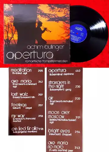 LP Achim Bullinger: Apertura (Agil 1006) D 1981