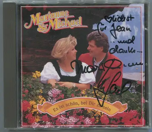 CD Marianne & Michael: Es ist so schön bei Dir zu sein (Polydor) Signiert 1995