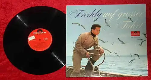 LP Freddy Quinn: Freddy auf großer Fahrt (Polydor H 853) Clubsonderauflage