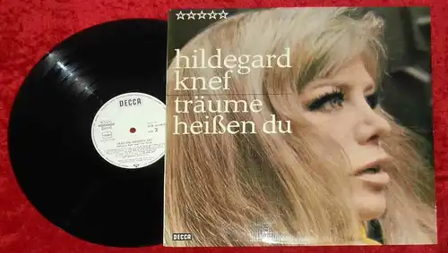 LP Hildegard Knef: Träume heißen Du (Decca SLK 16 540 P) D Promo