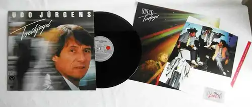 LP Udo Jürgens: Treibjagd (Ariola 207 430-630) D 1985 mit Beilagen