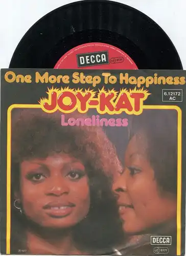Single Joy-Kat: One More Step to Happiness (Decca 612172 AC) D 1977