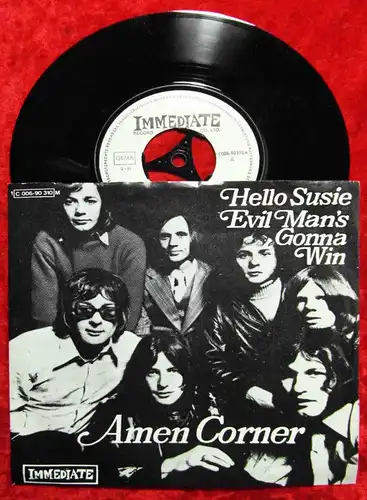 Single Amen Corner: Hello Susie (Immediate 1C 006-90 310) D